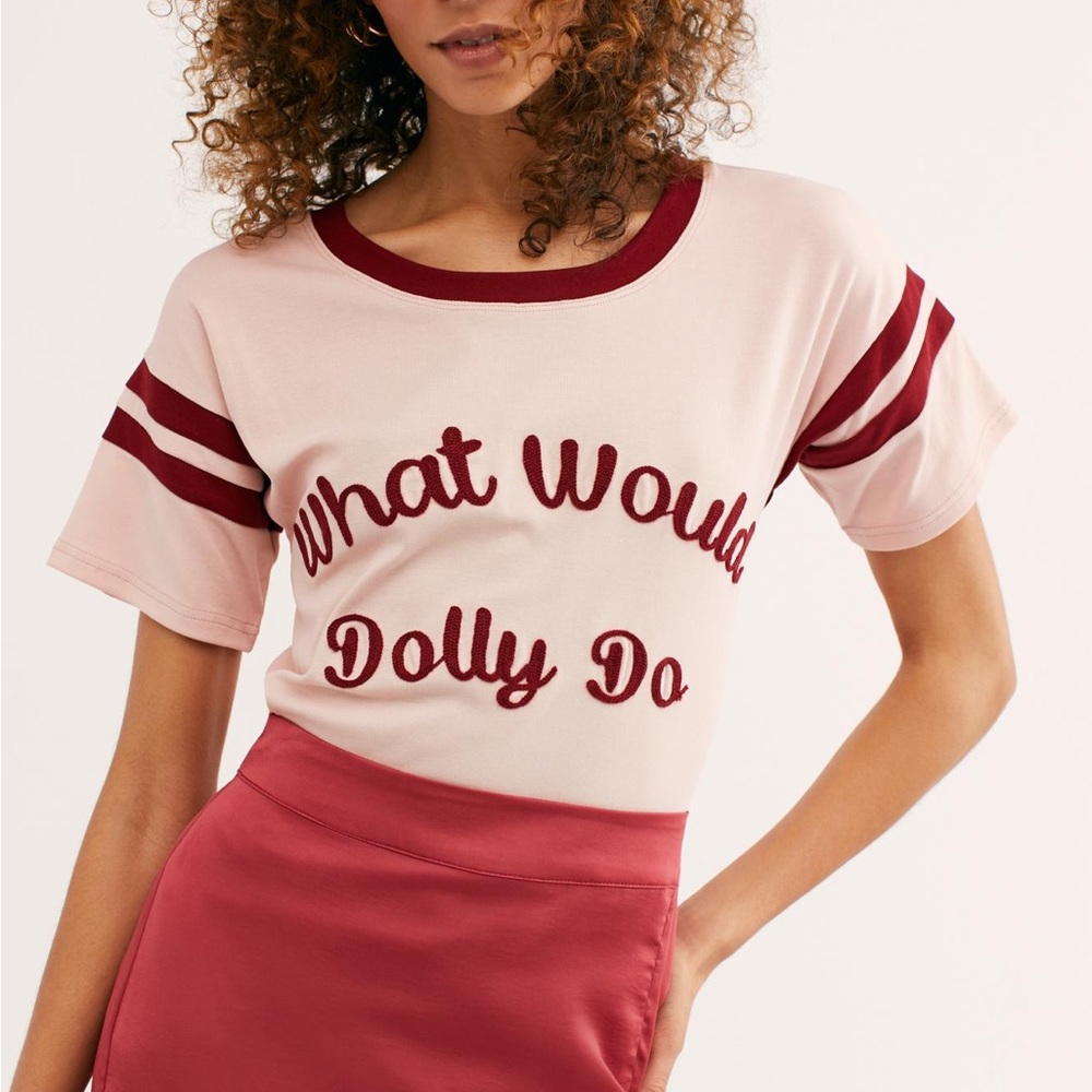 Understated Leather - What Would Dolly Do tee